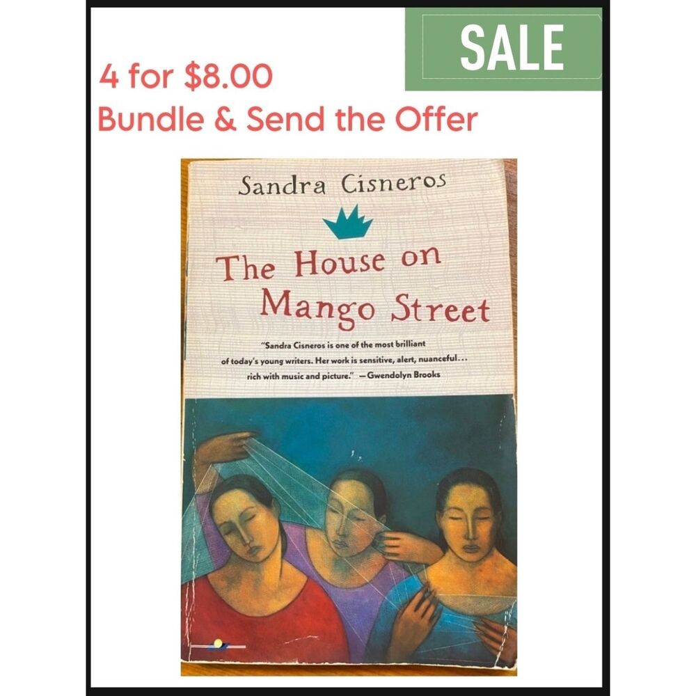 The House on Mango Street Sandra Cisneros Book Softcover Young Adult Teen Read